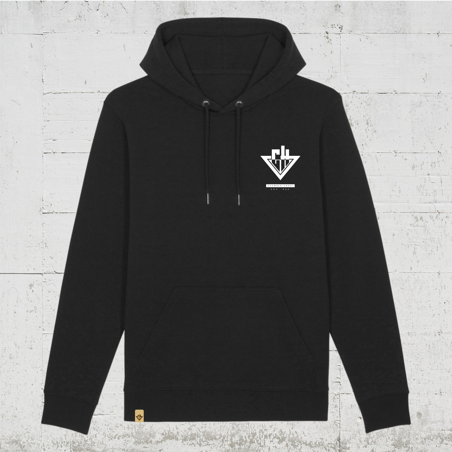 Chamber Vocal Logo klein | Hoodie unisex HLP Artists - black