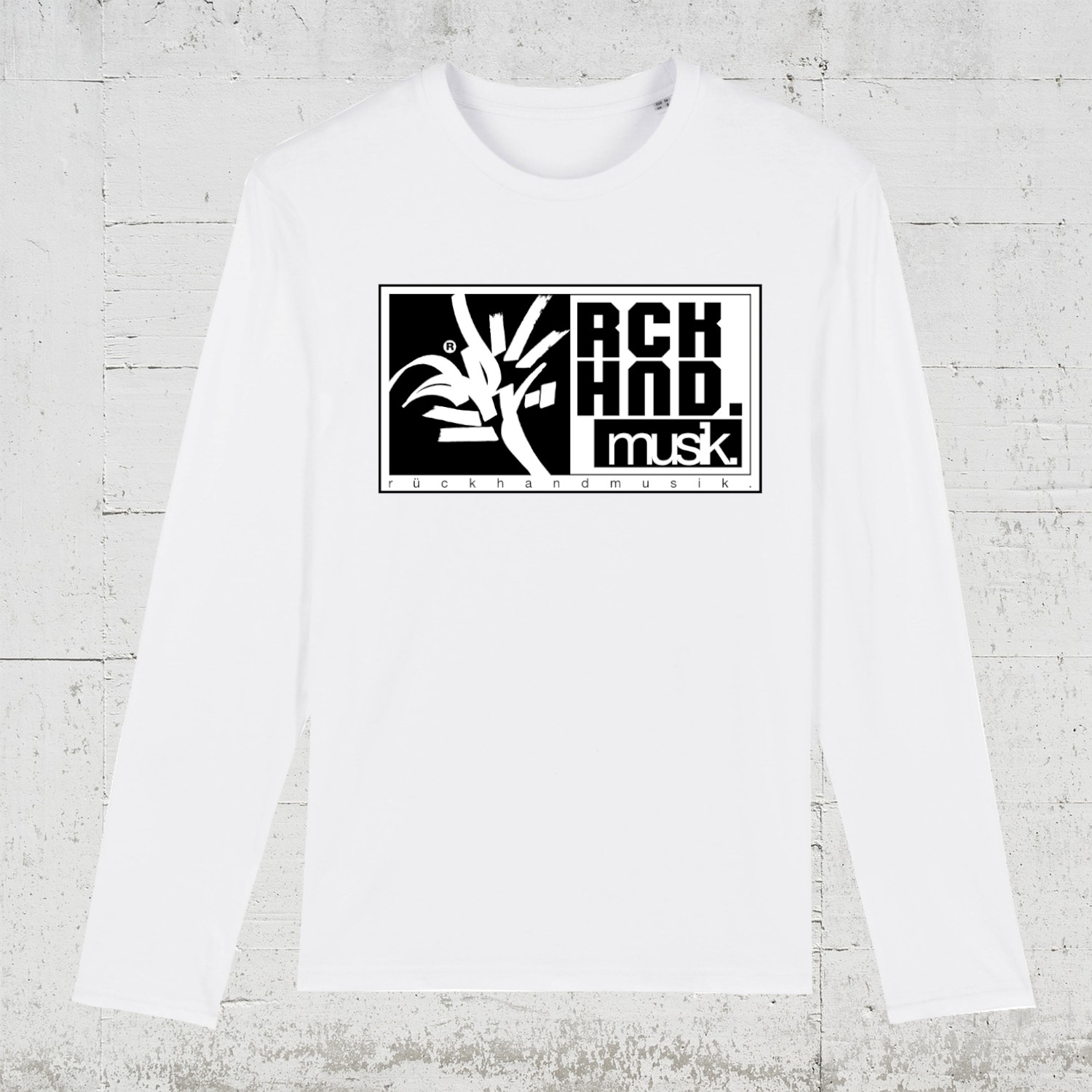 Rückhandmusik Logo | Longsleeve Men HLP Artists