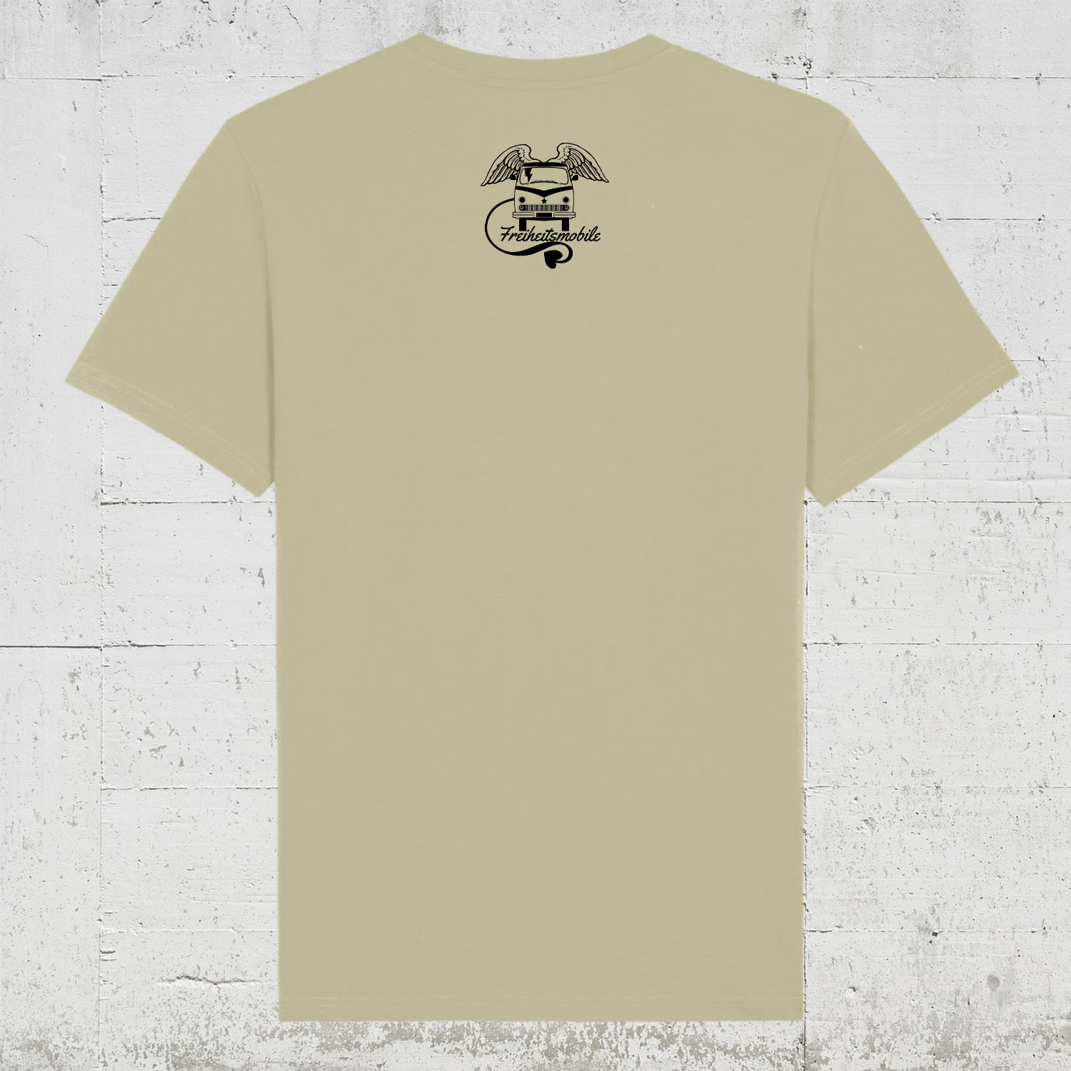 Freiheitsmobile since 2018 | Bio T-Shirt Men back - sage