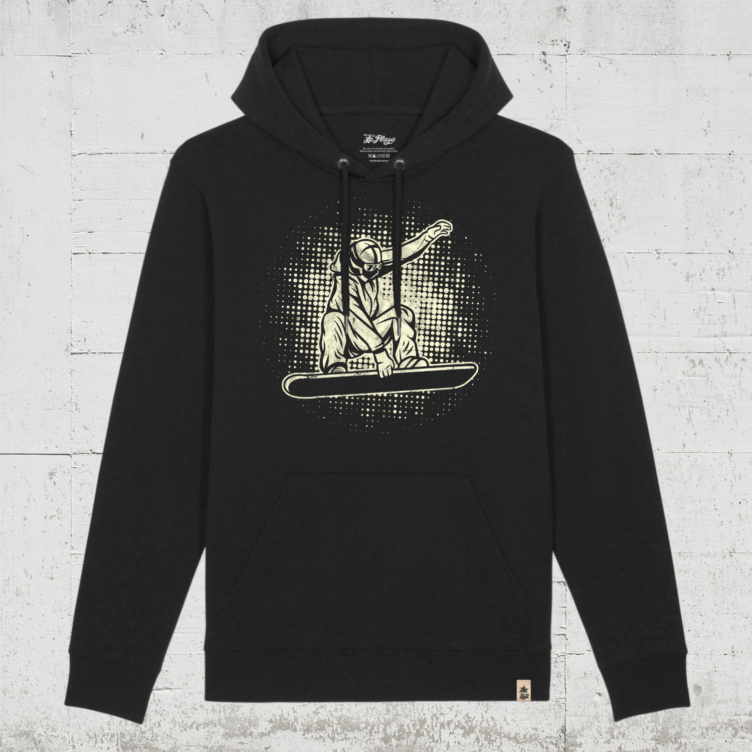 Freestyle | Bio Hoodie unisex - black Front