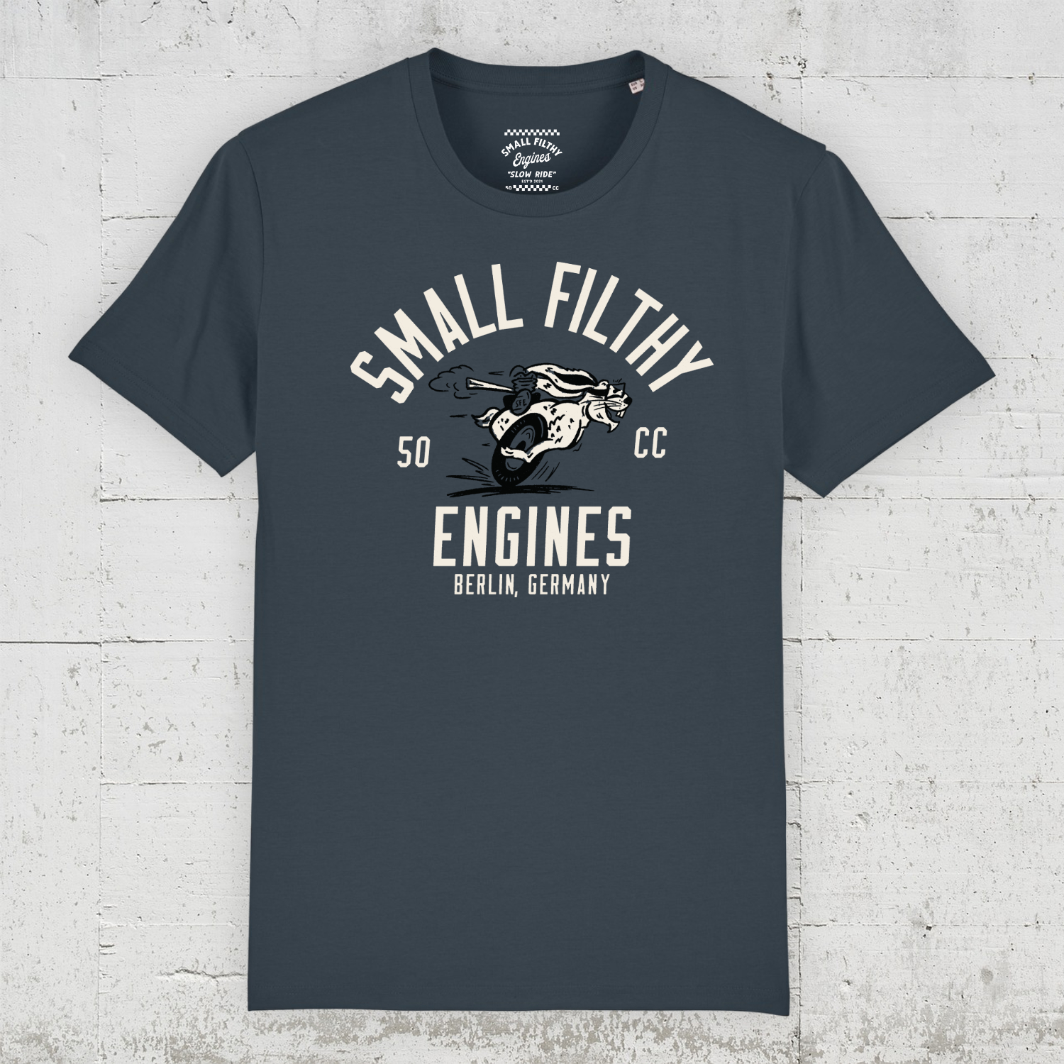 SFE - Filthy Rabbit | HLP Artists Bio T-Shirt Men - india ink grey