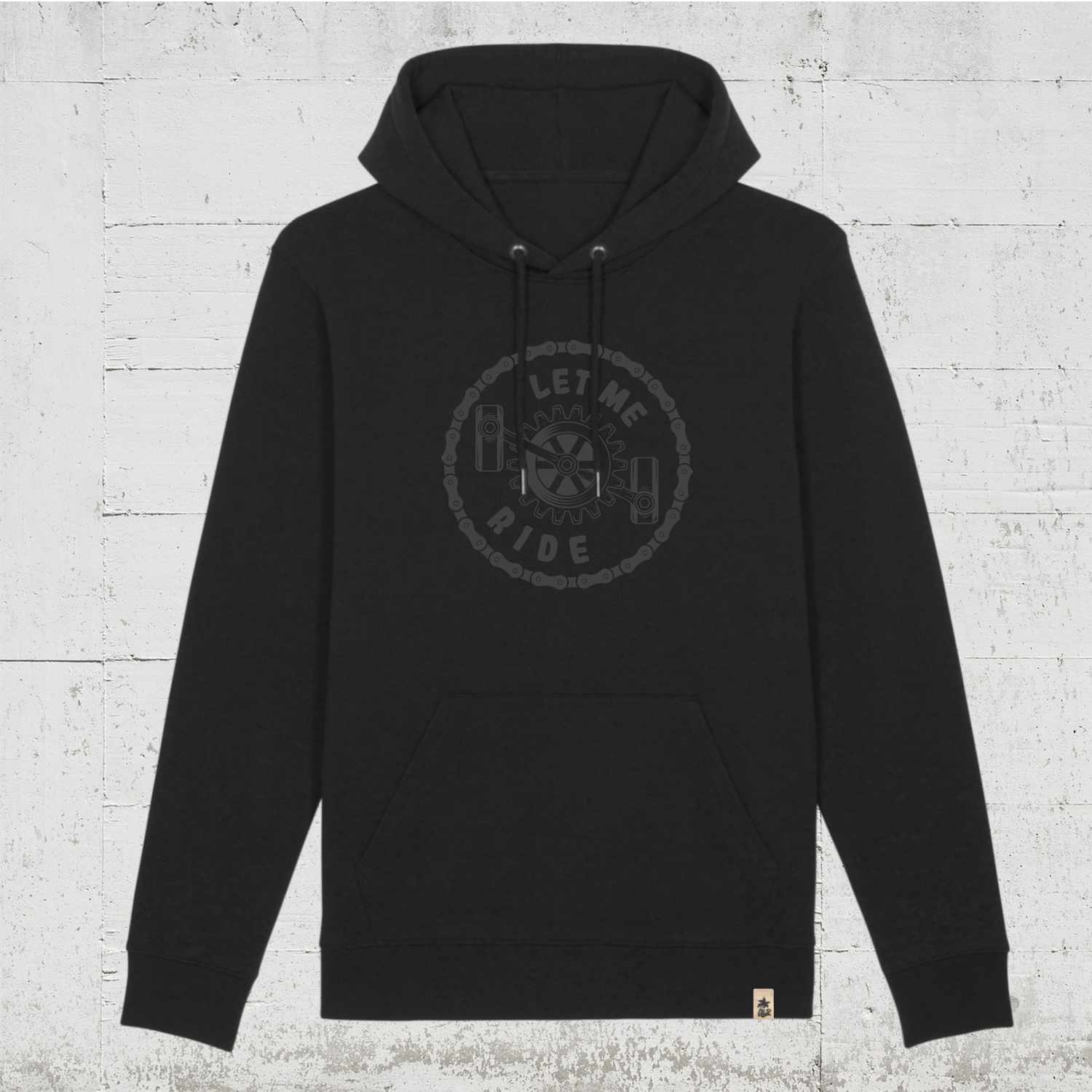 Let Me Ride | Bio Hoodie unisex black