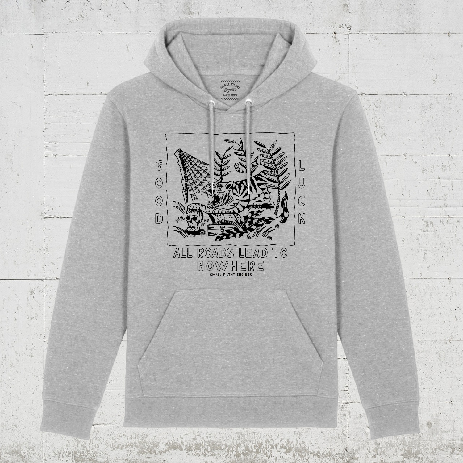 SFE All Roads | Hoodie unisex - heather grey