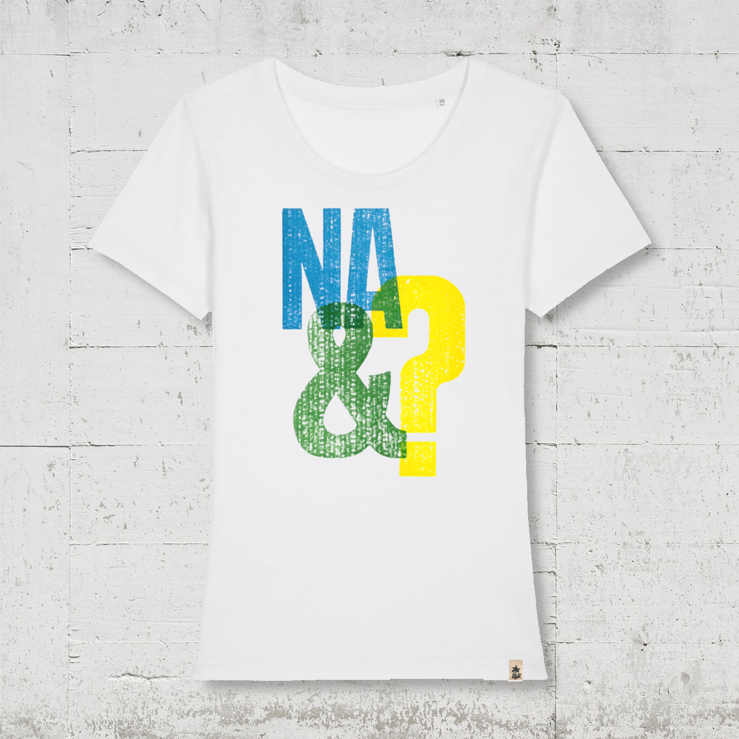 About Paper - Na&?  | Bio T-Shirt Women HLP-Artists white