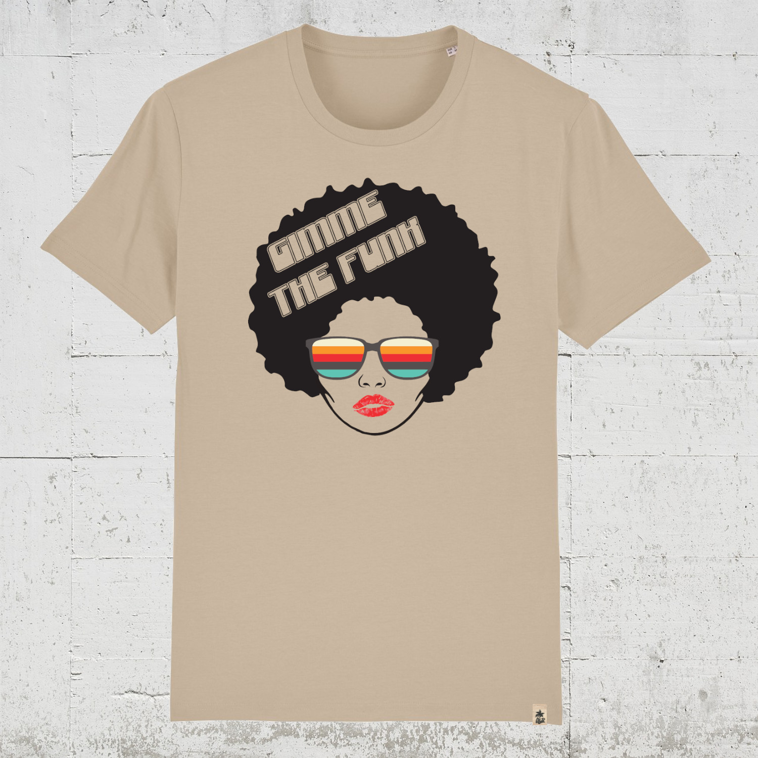 Mrs Funk | Bio T-Shirt Men desert dust