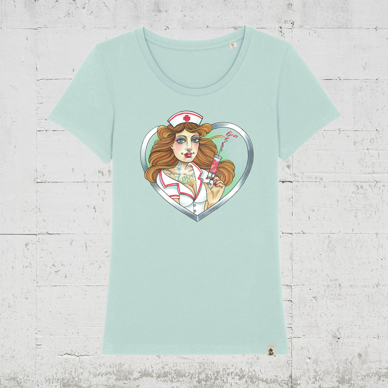 Cutekarin - Love Injection | Bio T-Shirt Women HLP Artists