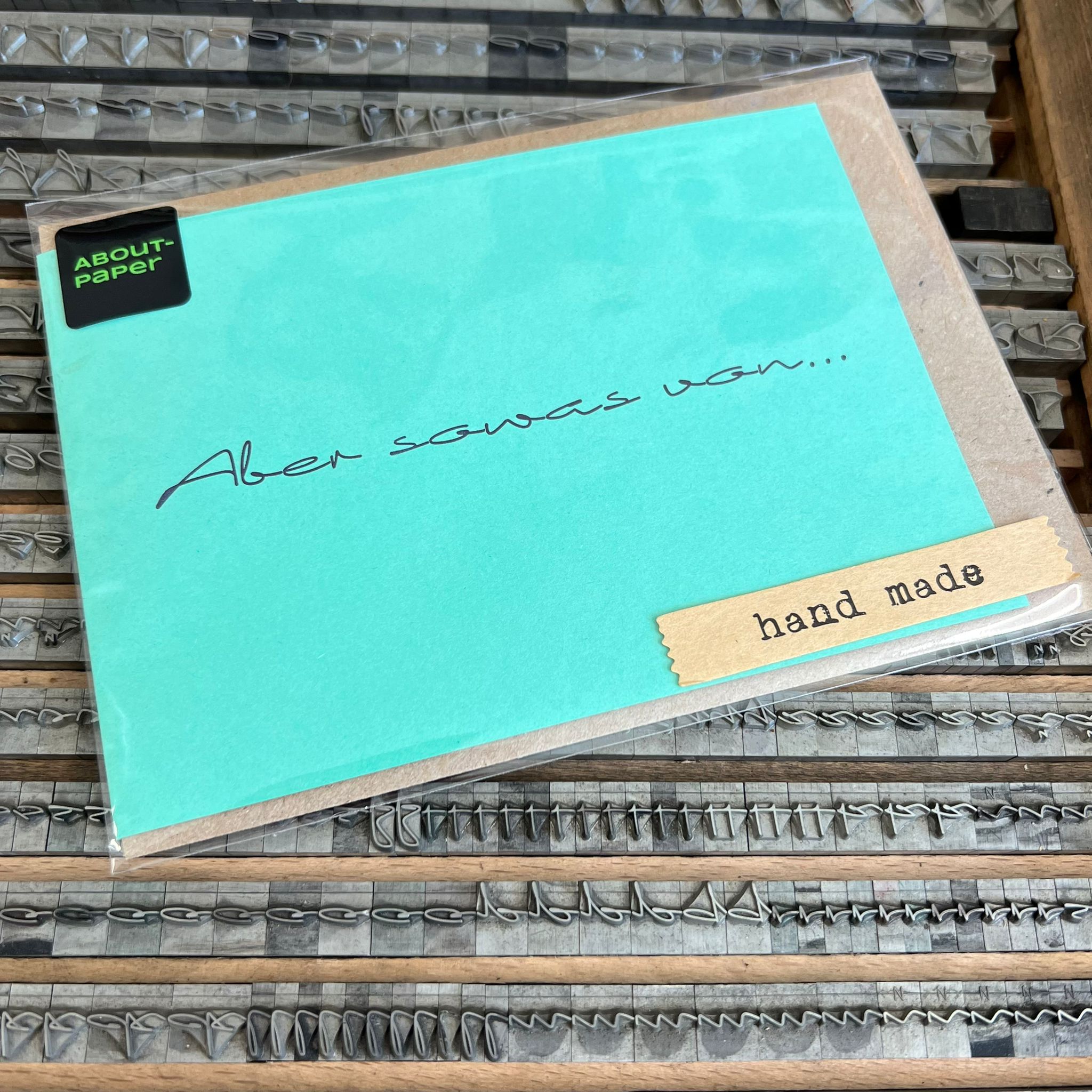 About Paper - Aber sowas von...| Postkarte HLP-Artists
