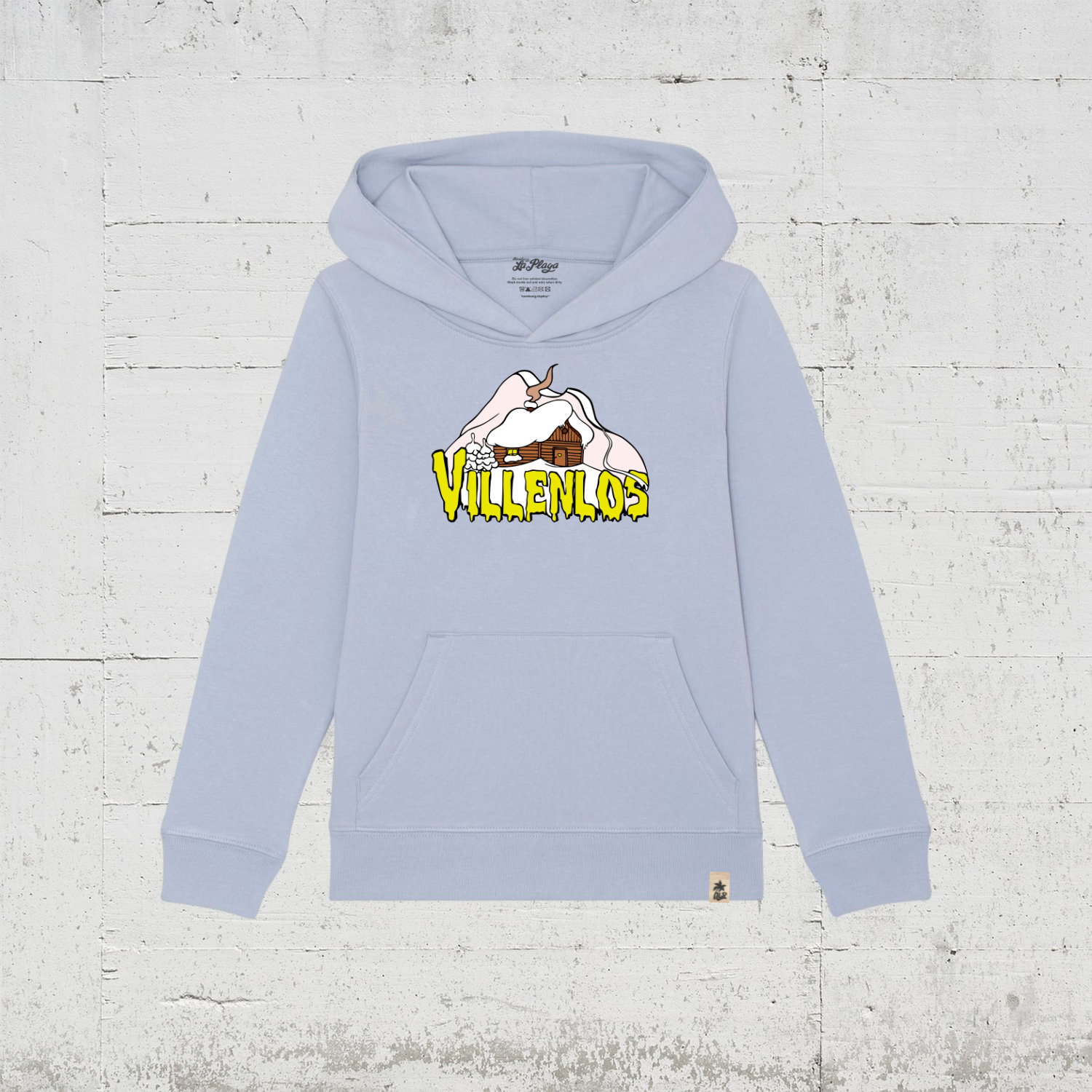 Villenlos Winter Edition | Bio Hoodie Kids - serene blue