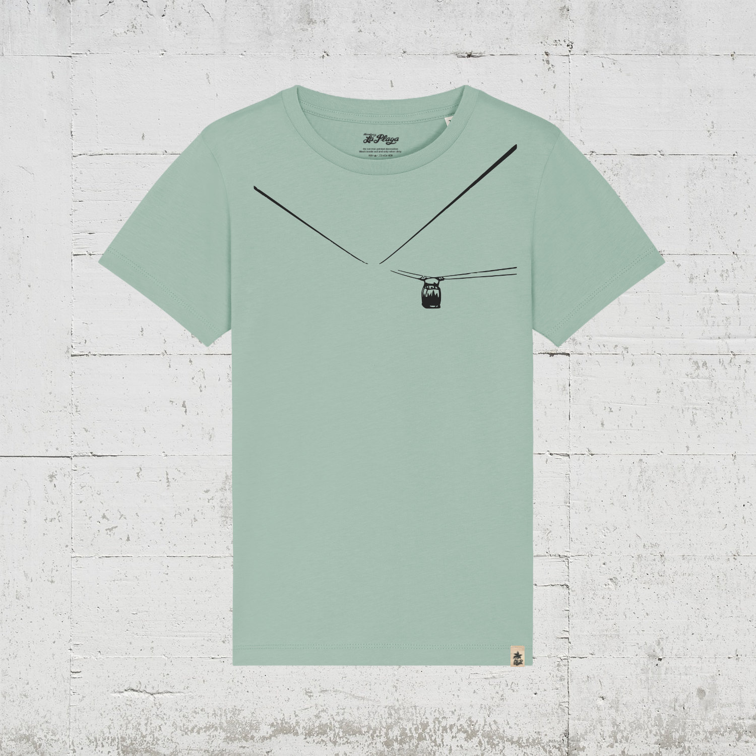Nebelgondel | Bio T-Shirt Kids - aloe
