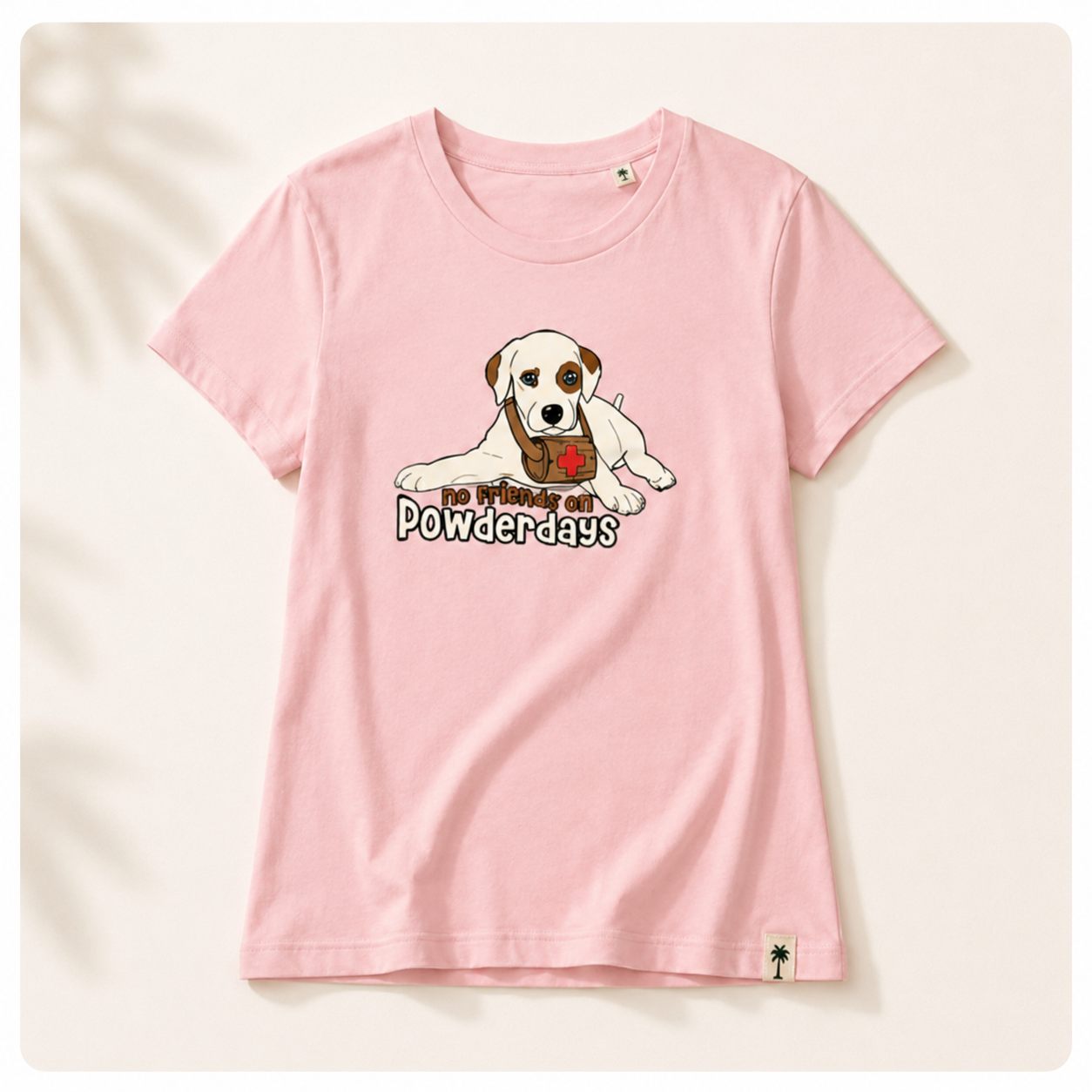 No Friends On Powderdays | Bio T-Shirt Women