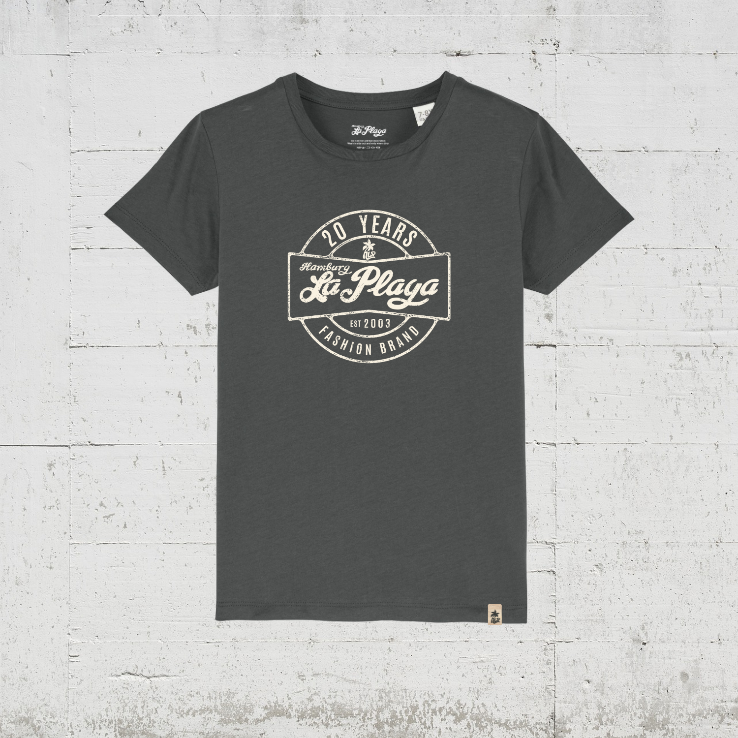 20 Years HLP | Bio T-Shirt Kids - anthracite