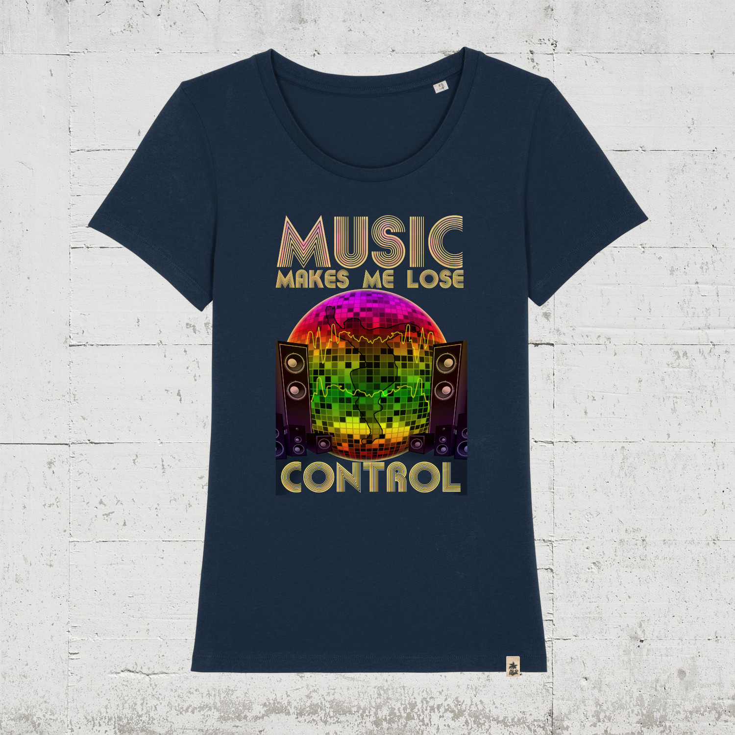 Music makes me loose control | Bio T-Shirt Women