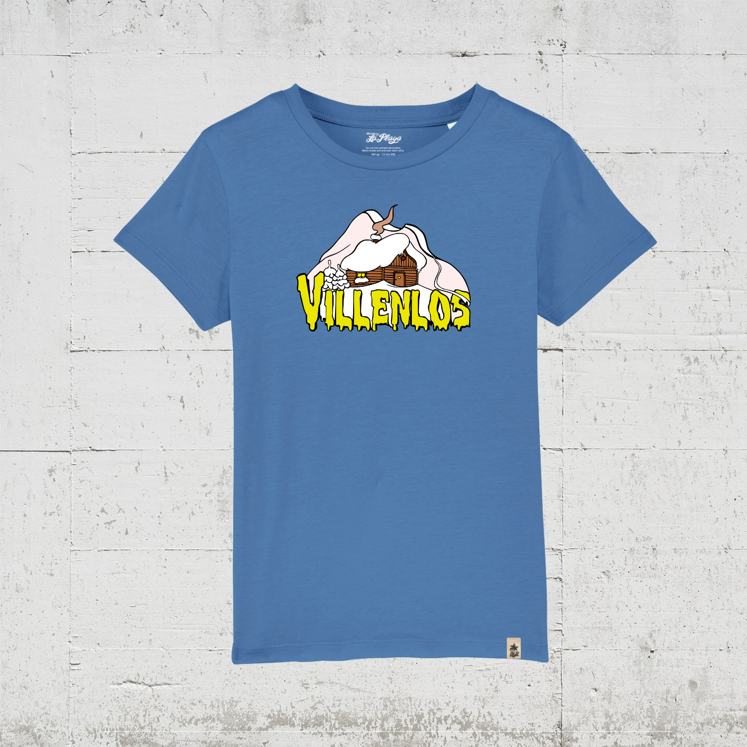 Villenlos Winter Edition | Bio T-Shirt Kids - bright blue