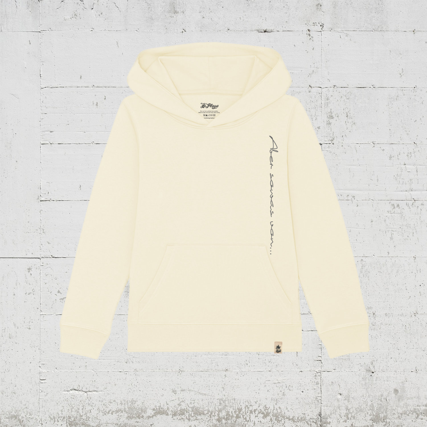 About Paper - Aber sowas von...| Bio Hoodie Kids HLP-Artists - natural raw