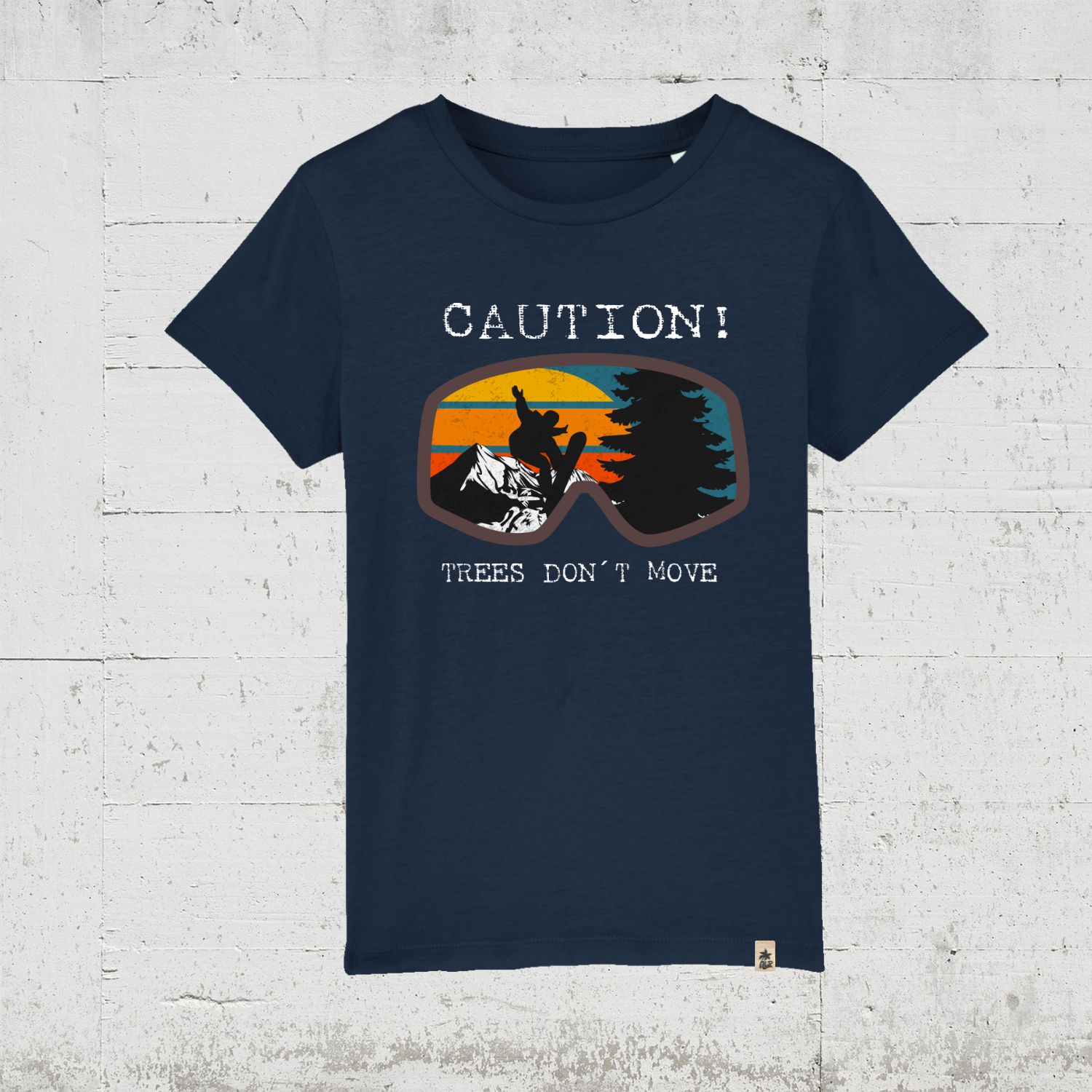 Trees Don't Move | T-Shirt Kids french navy