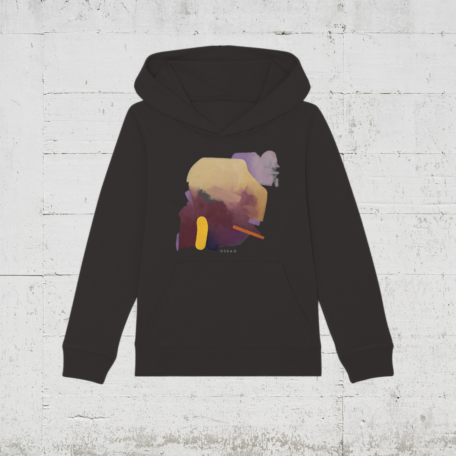 Oska O - Dough Heffner | Bio Hoodie Kids HLP-Artists black
