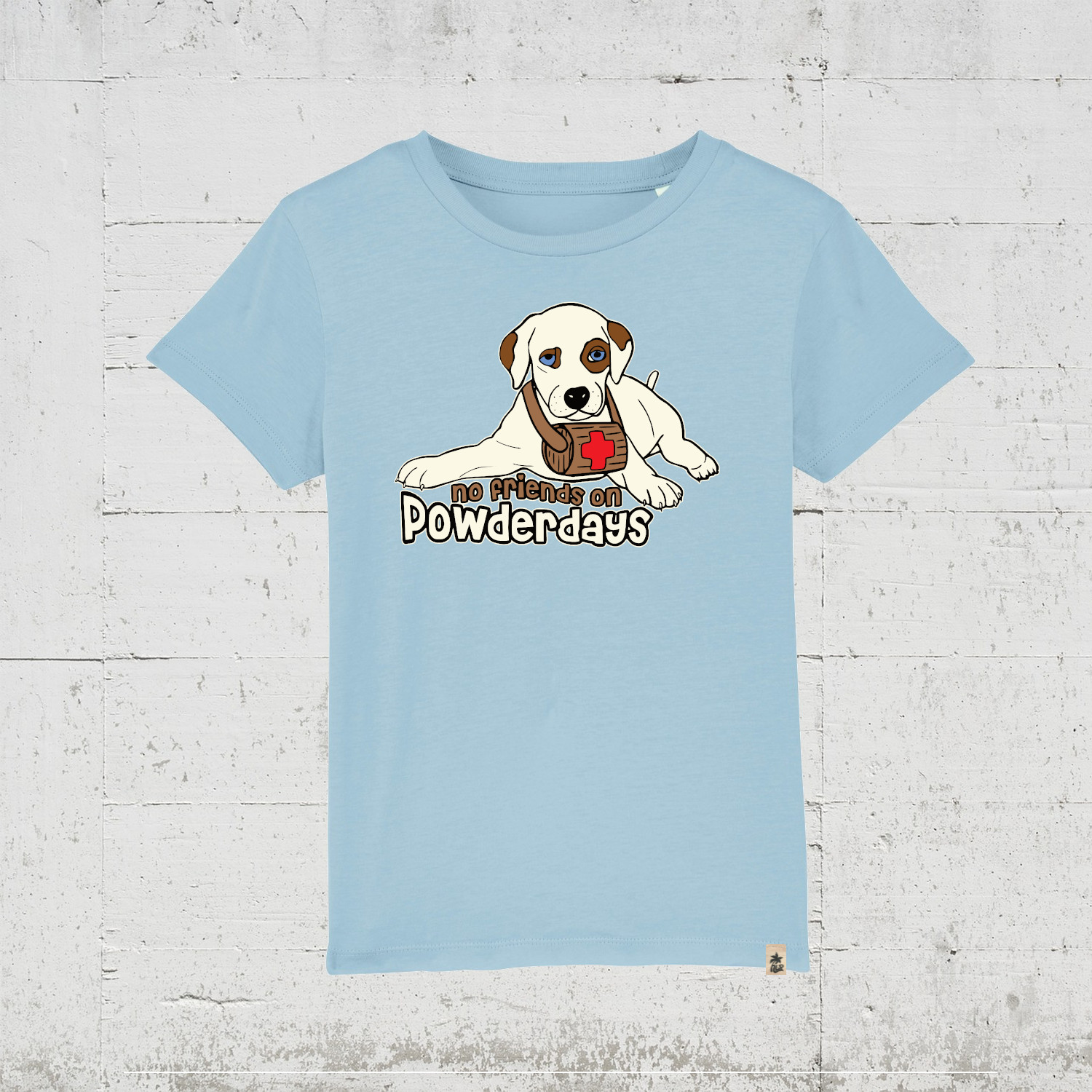 No Friends On Powderdays | T-Shirt Kids