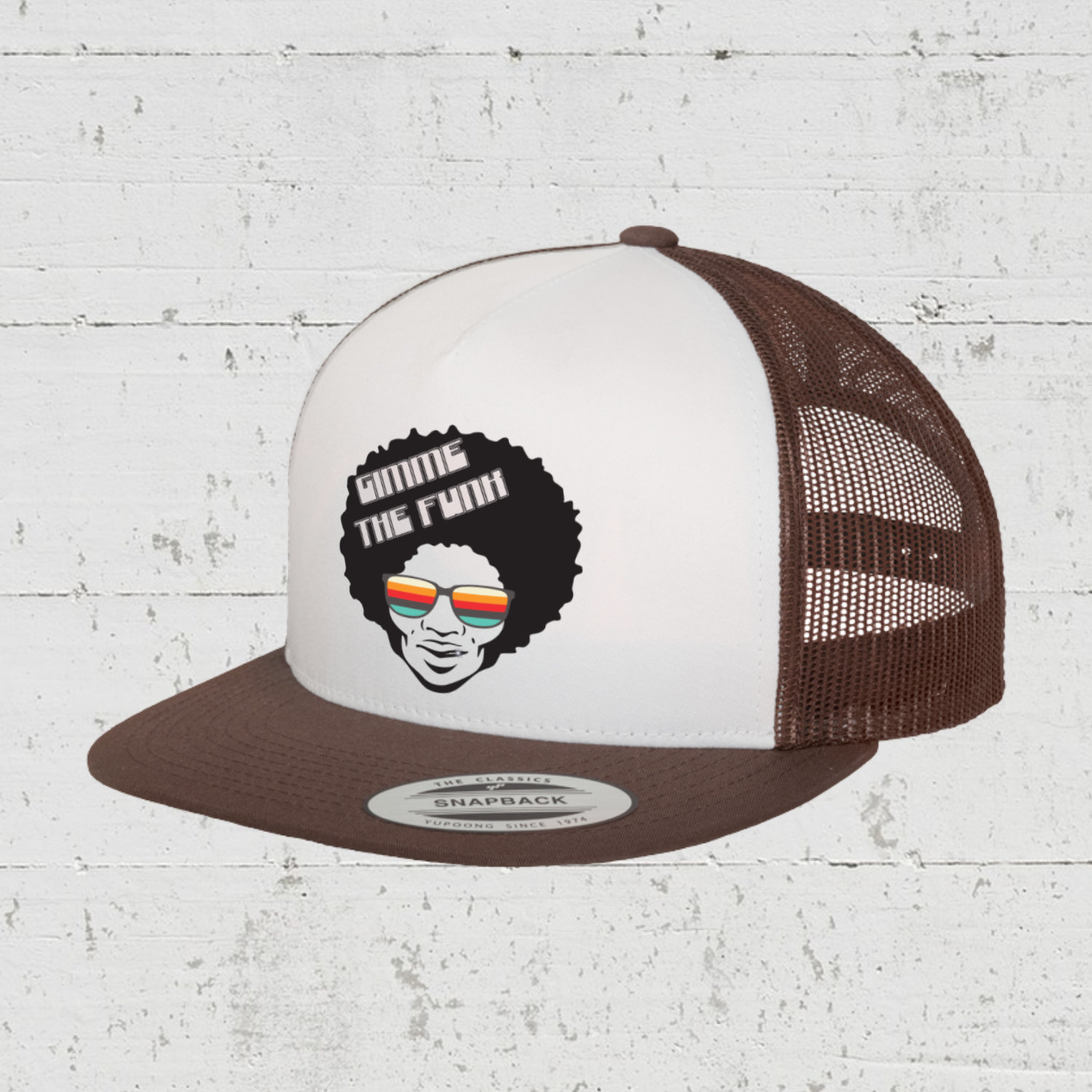 Mr Funk | Trucker Cap - brown white brown