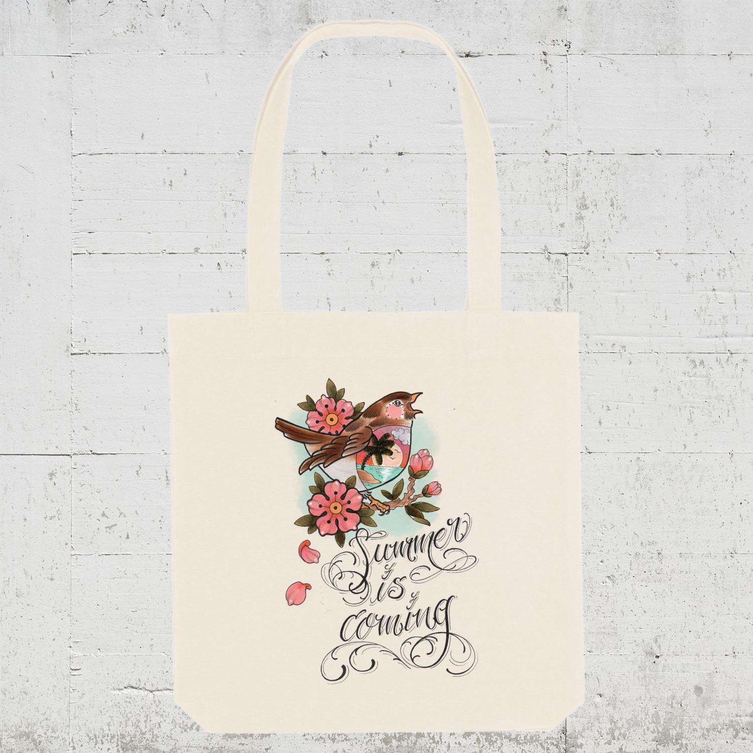 Cutekarin - Summer is coming | Tote Bag HLP Artists
