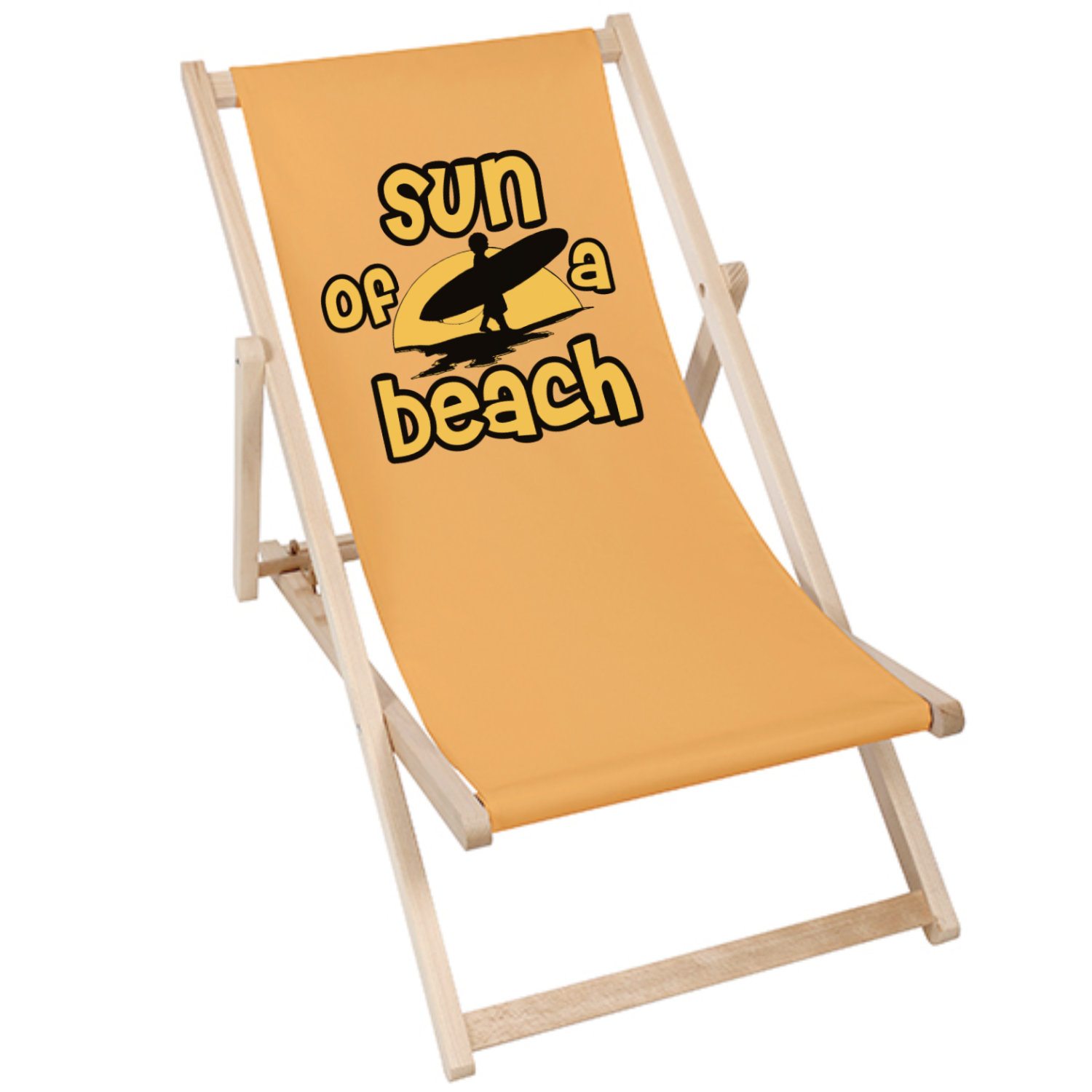 Sun Of A Beach | Liegestuhl Deck Chair - mango