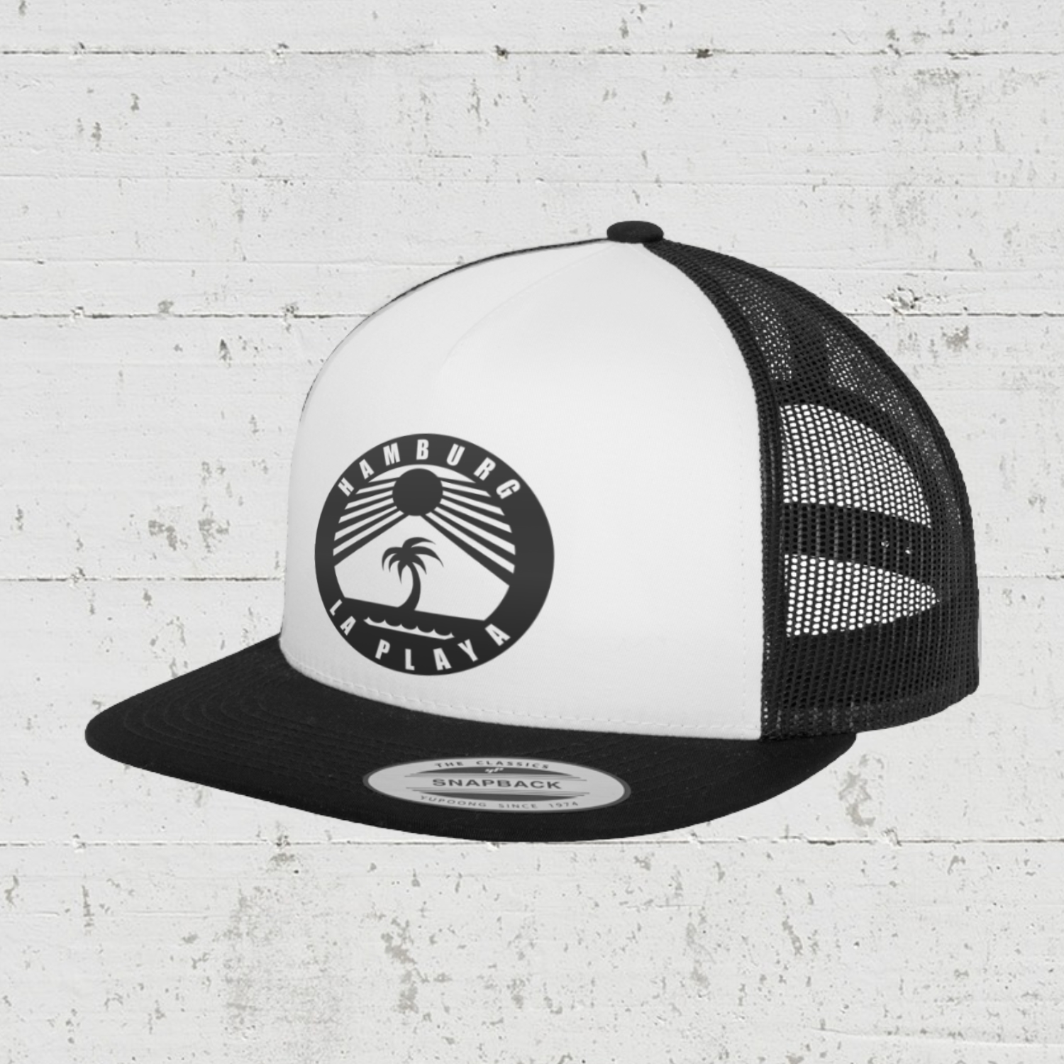 black - white - black