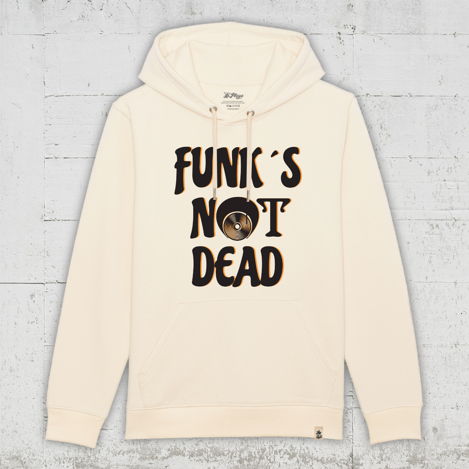 Funks Not Dead  | Bio Hoodie unisex - natural raw
