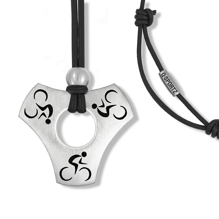 Biking Amulett-Dreiecks-Kette Q-Sportz