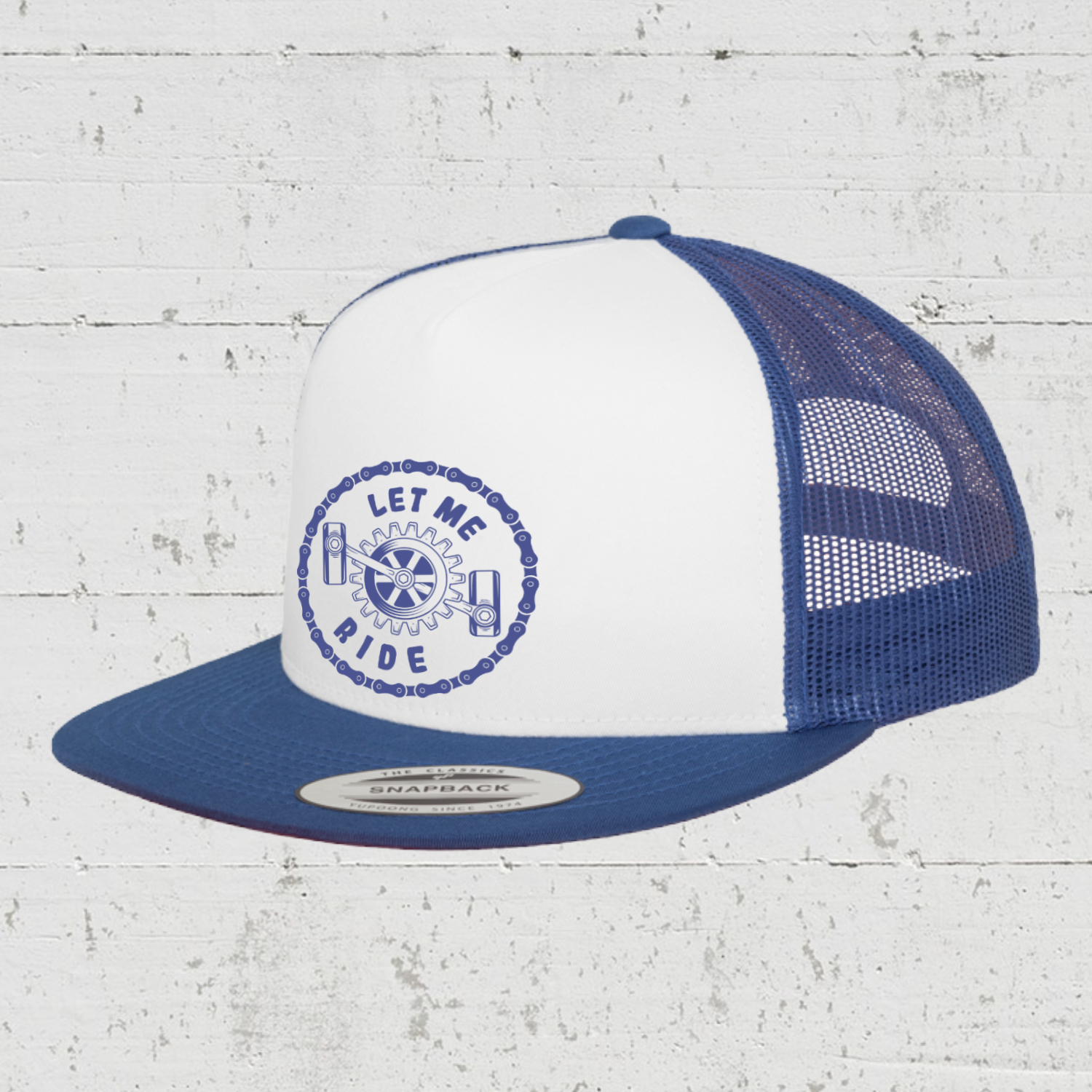 royal blue - white - royal blue