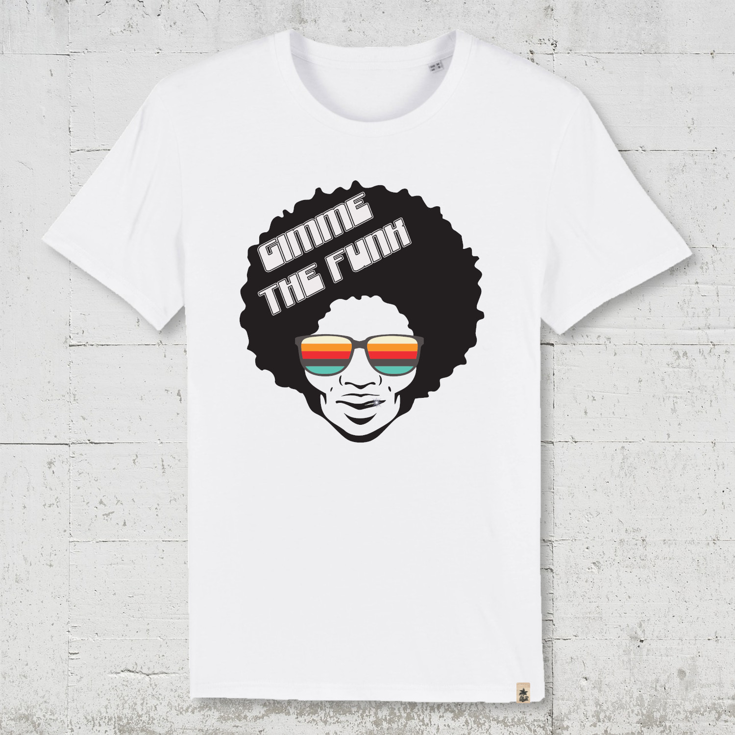 Mr Funk | Bio T-Shirt Men white