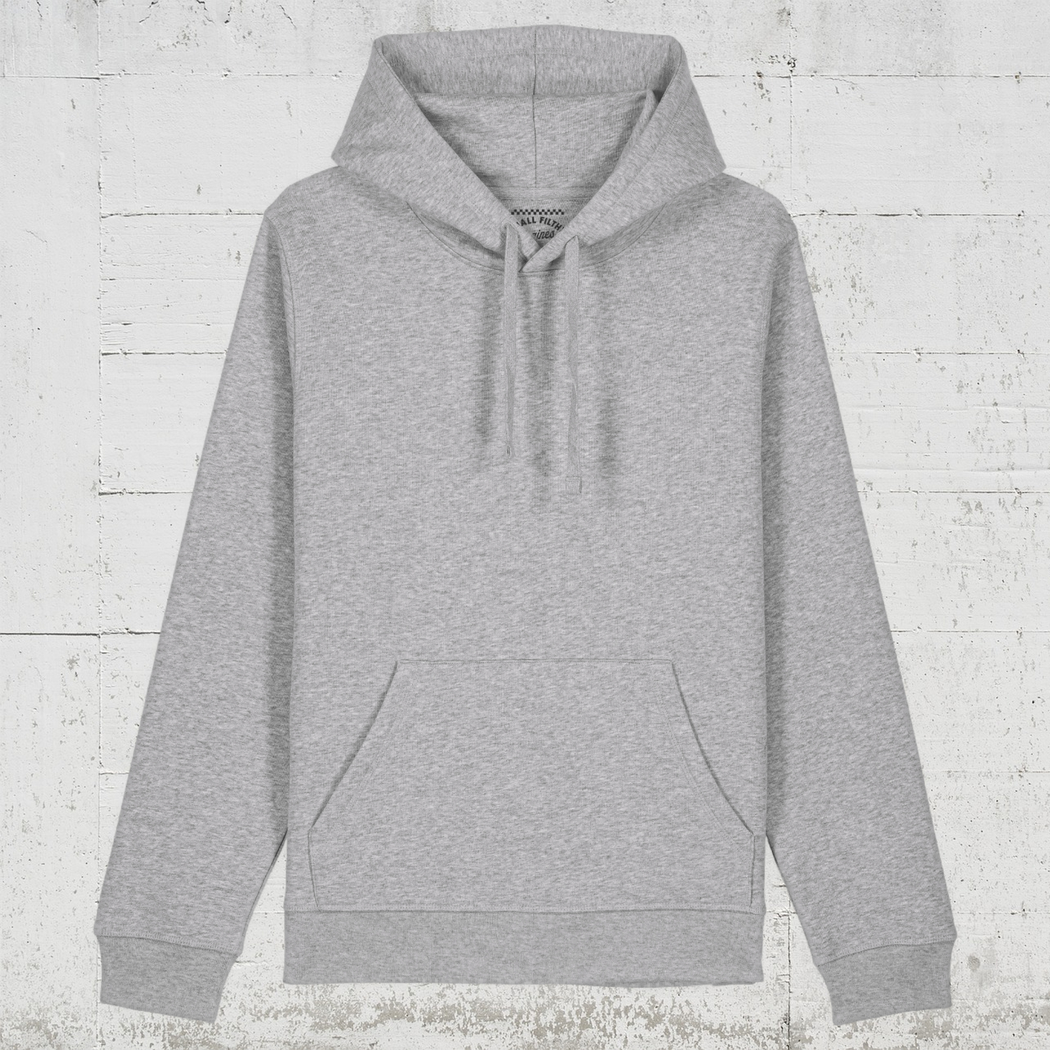 SFE moto76co | HLP Artists Bio Hoodie unisex front - heather grey