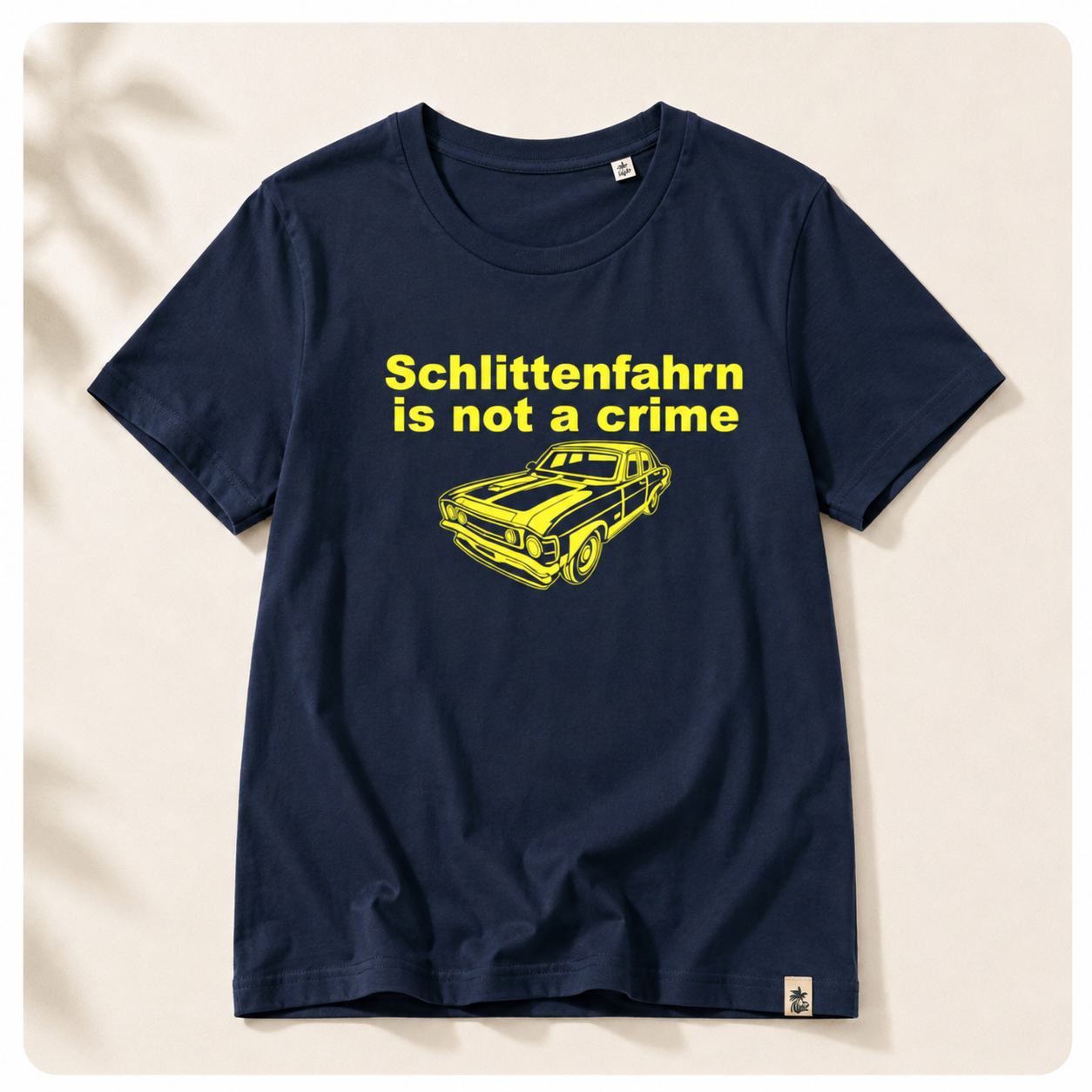 Schlittenfahrn is not a crime | Bio T-Shirt Men