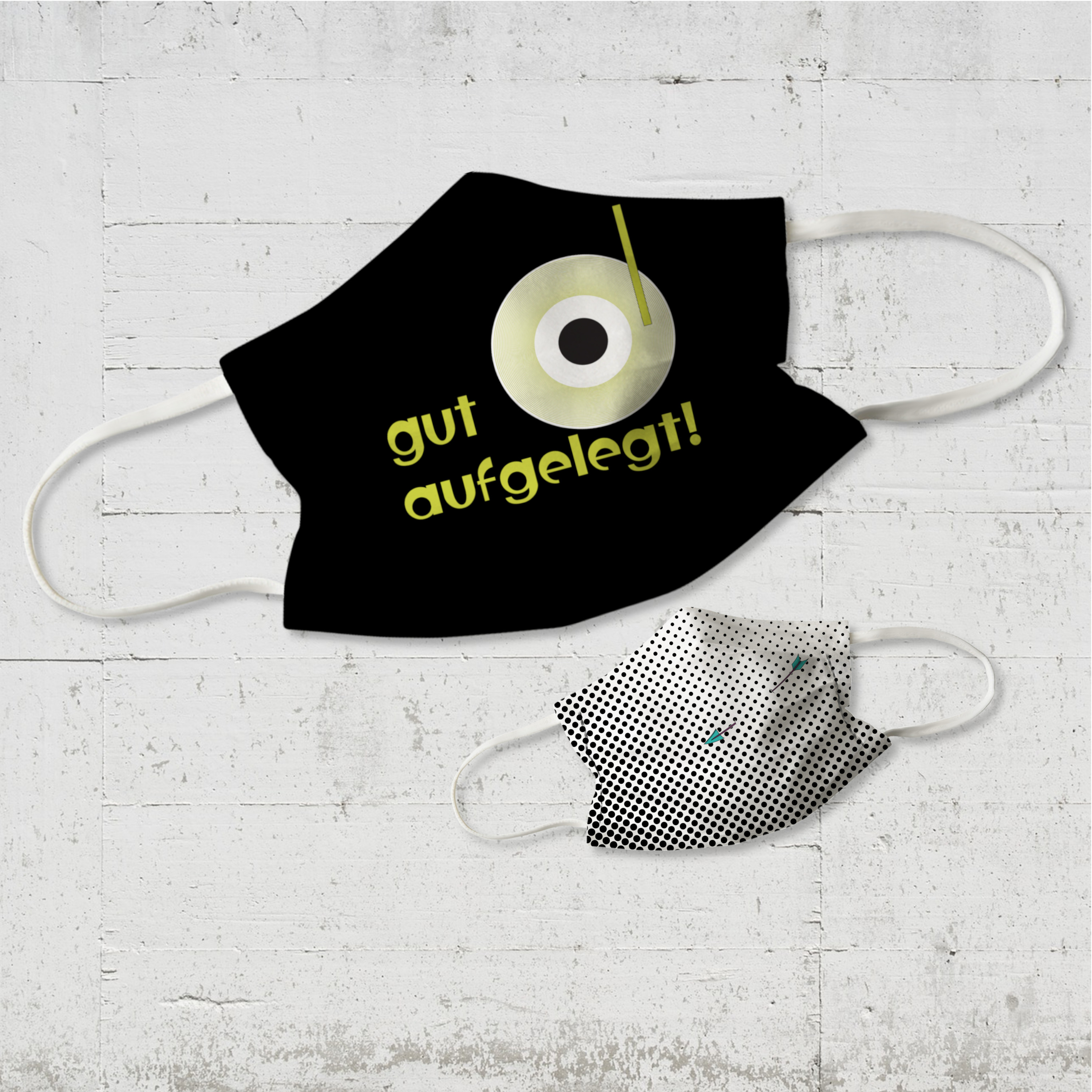 gut aufgelegt! - Community Wende-Maske - organic fairwear