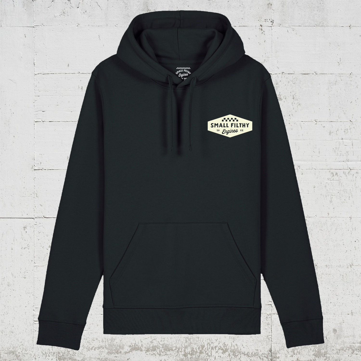 SFE Diamond | HLP Artists Bio Hoodie unisex front - black