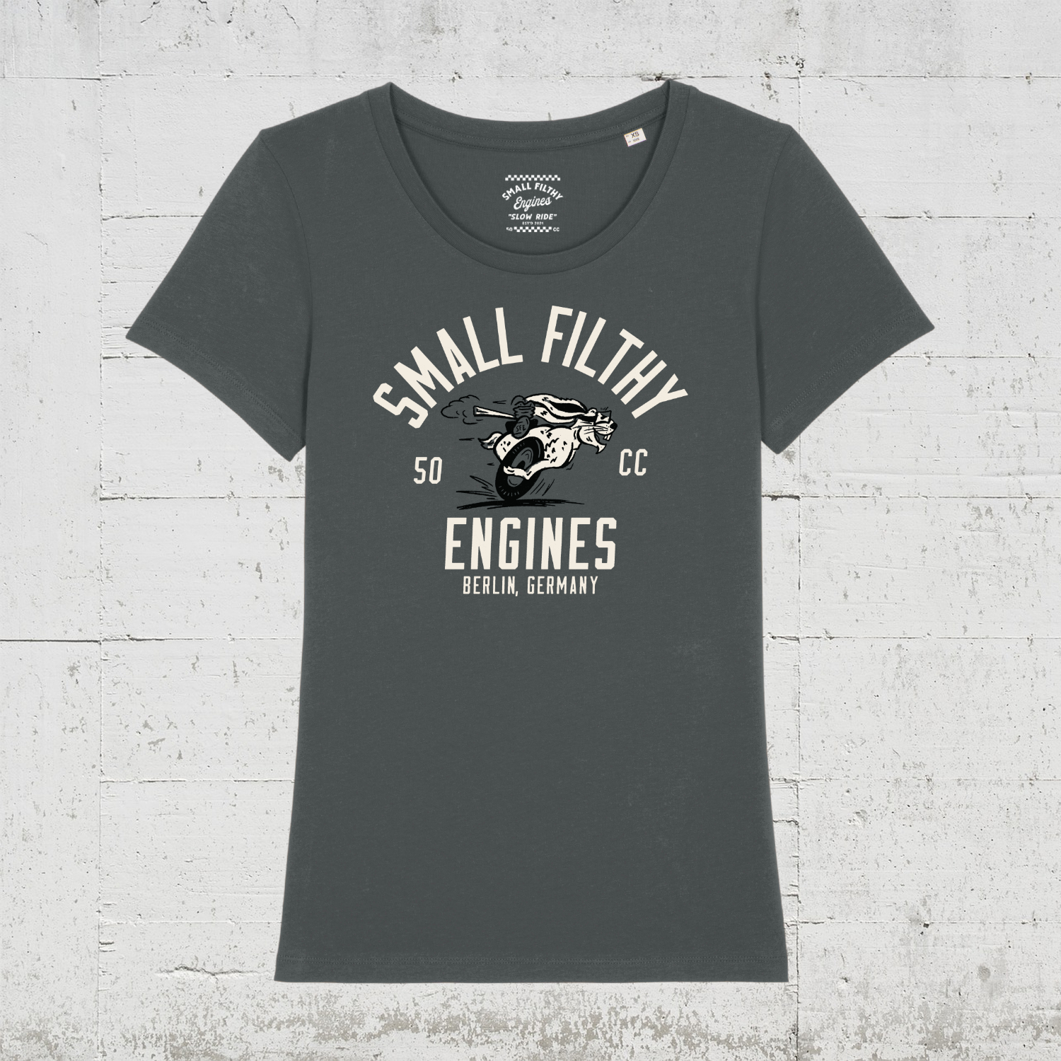 SFE Filthy Rabbit | Bio T-Shirt - anthracite