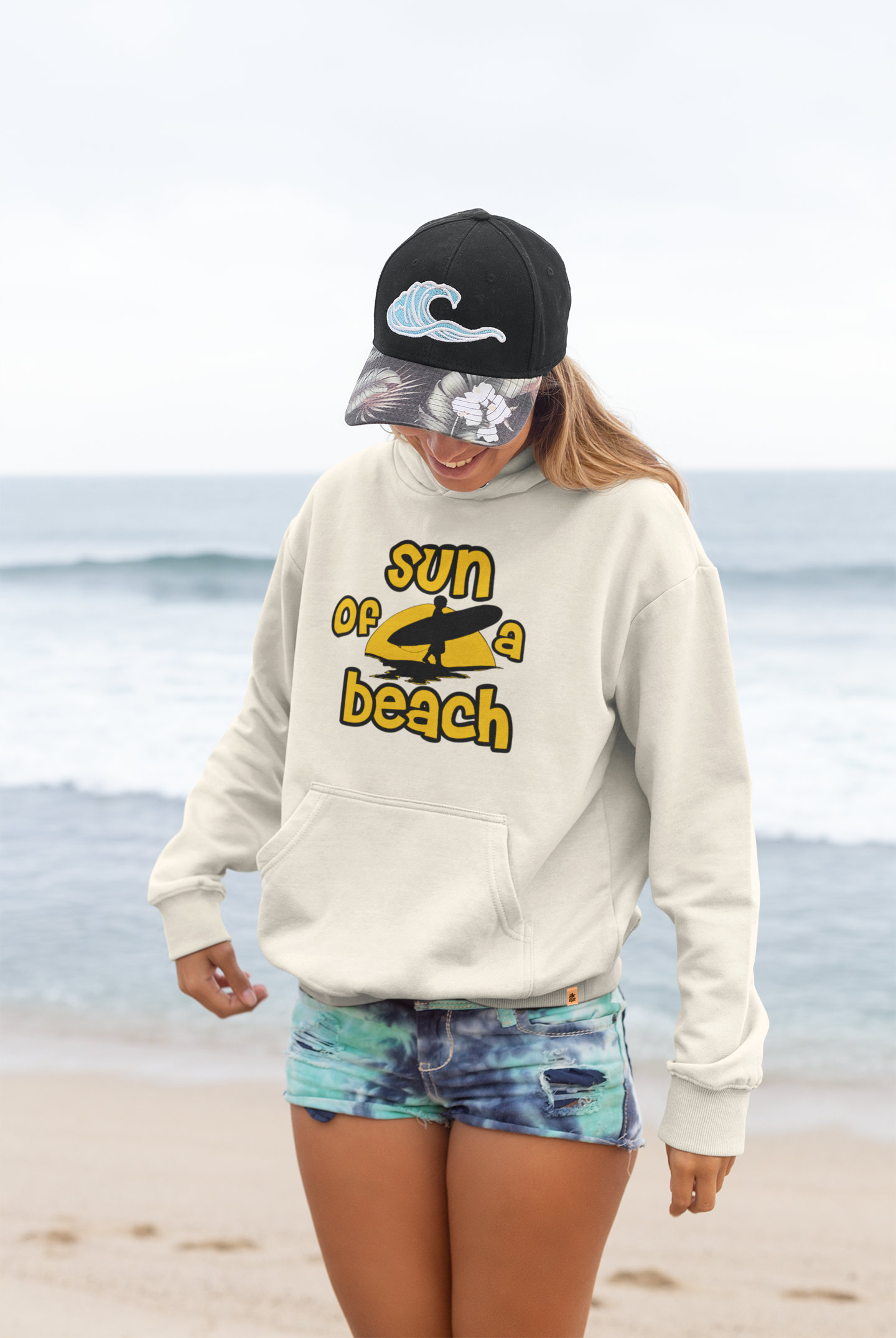 Sun Of A Beach | Bio Hoodie unisex natural raw