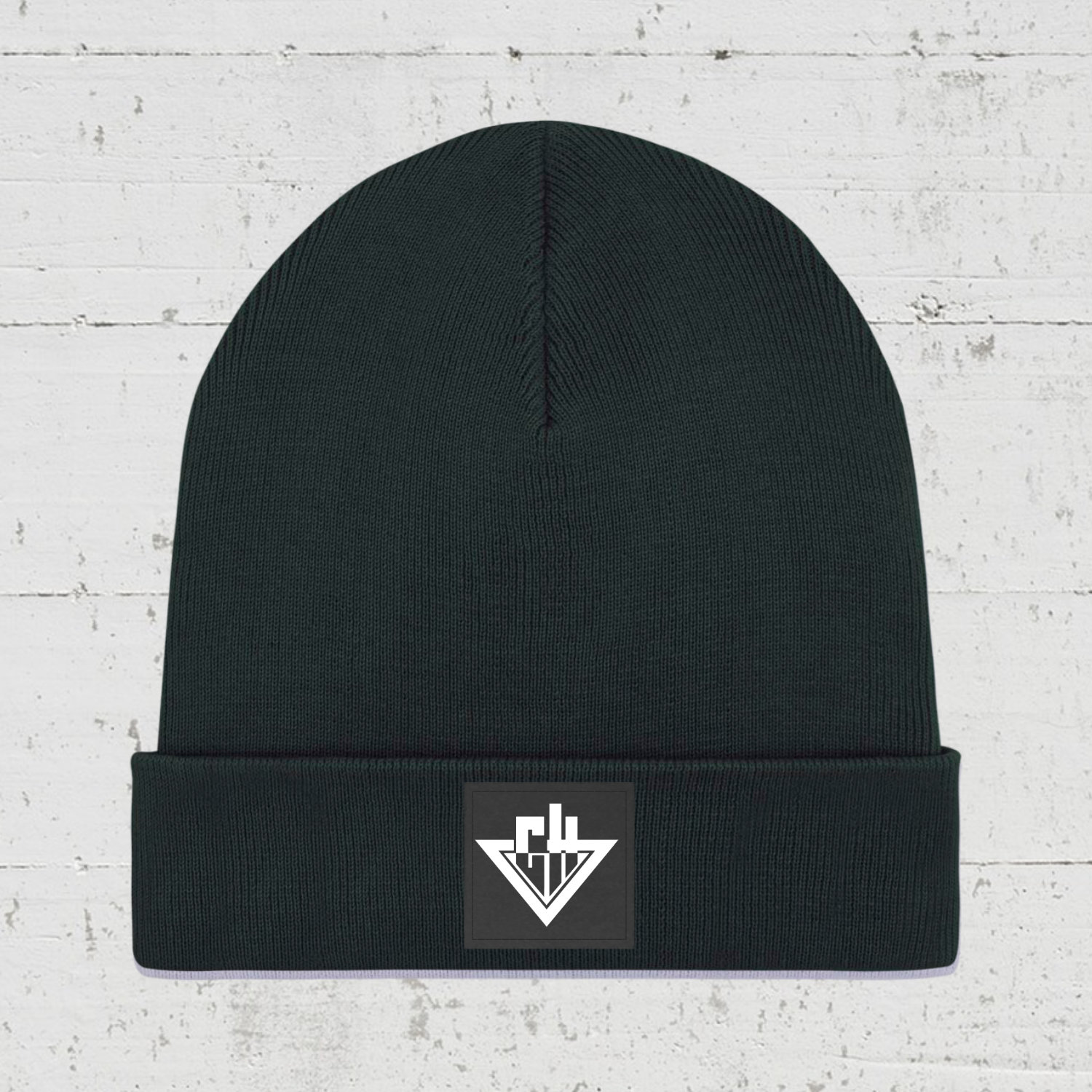 Chamber Vocal CHV-Logo | Bio Rib Beanie unisex - black