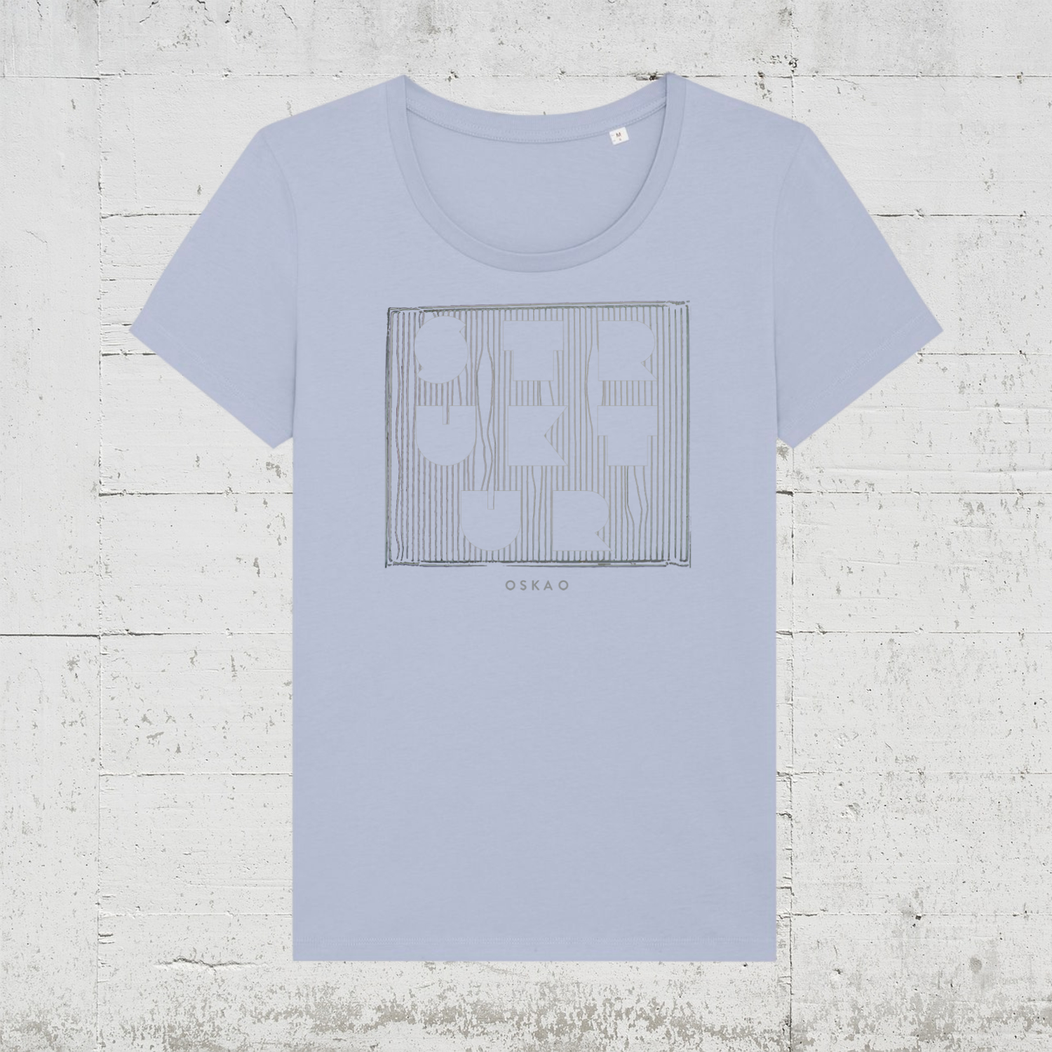 Oska O - Struktur | Bio T-Shirt Women HLP-Artists