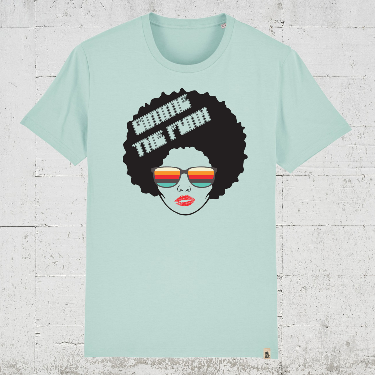 Mrs Funk | Bio T-Shirt Men caribbean blue