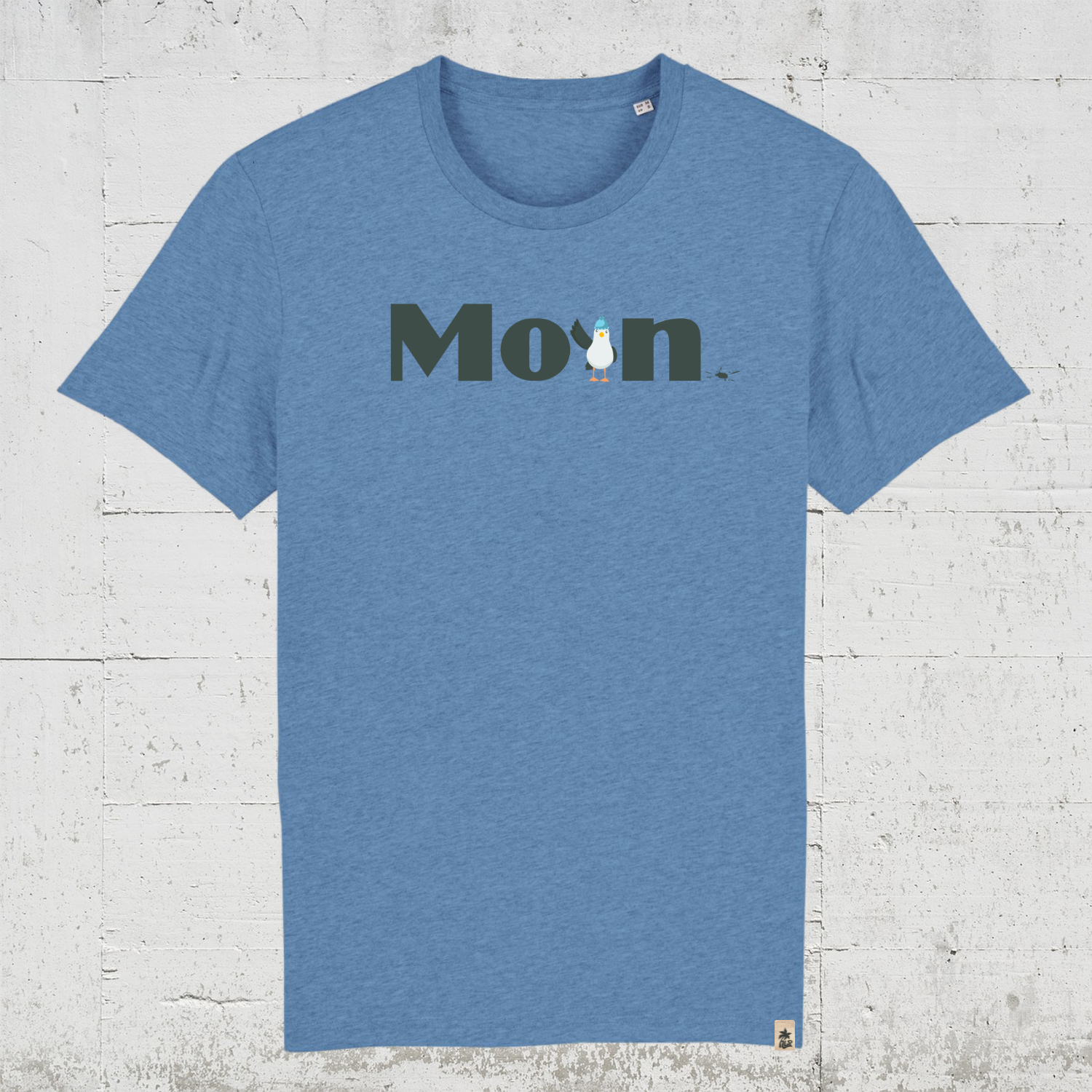 mid heather blue